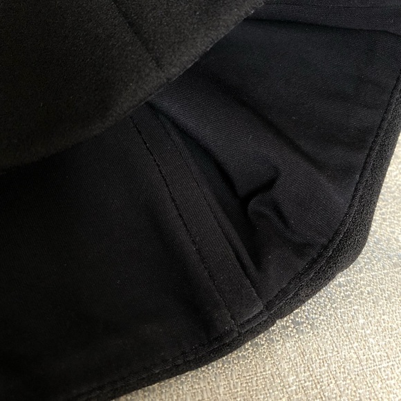 ABS Black Crop Top w Boning Fully Lined - Picture 4 of 7